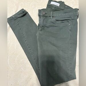 LOFT Sage Green Pants for girl skinny pant